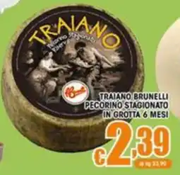 Sacoph Traiano Brunelli Pecorino stagionato offerta