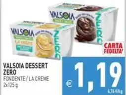 Pim Supermercati Valsolia dessert zero fondente / la crème offerta