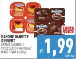 Pim Supermercati Danone Danette Dessert offerta