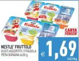 Pim Supermercati Nestlé Fruttolo offerta