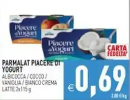 Pim Supermercati Parmalat Piacere di Yogurt offerta
