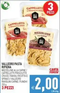Pim Supermercati Valleoro pasta ripiena offerta