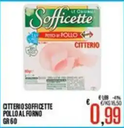 Supermercati EffePiù Citterio sofficette pollo al forno offerta