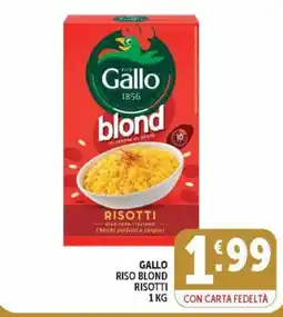 Deco Market Gallo riso blond risotti offerta