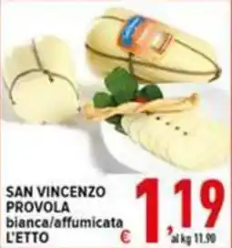Iper Triscount San Vincenzo provola bianca/affumicata offerta