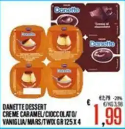 Supermercati EffePiù Danette dessert offerta