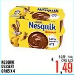 Supermercati EffePiù Nesquik Dessert offerta