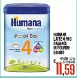 Supermercati EffePiù Humana Piccoli Eroi 4 offerta