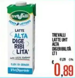Supermercati EffePiù Tre Valli latte alta digeribilità offerta