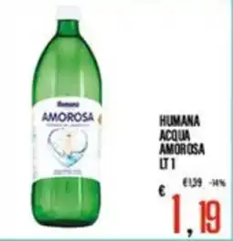 Supermercati EffePiù Humana acqua amorosa offerta