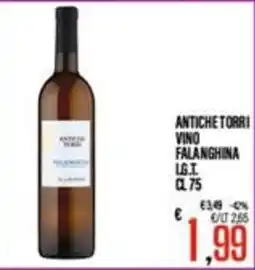 Supermercati EffePiù Antiche Torri Vino Falanghina I.G.T. offerta