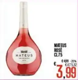 Supermercati EffePiù Mateus rosé offerta