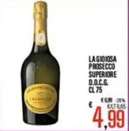 Supermercati EffePiù La Gioiosa Prosecco Superiore D.O.C.G. offerta