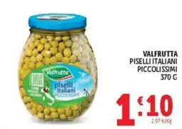 Deco Market Valfrutta piselli italiani piccolissimi offerta