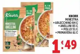 Deco Market Knorr minestra anellini offerta