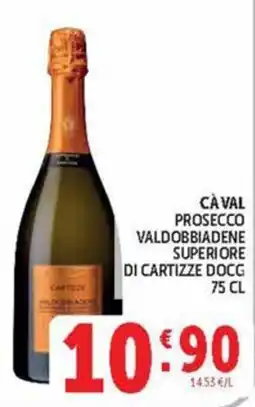 Deco Market Cà Val Prosecco Valdobbiadene Superiore di Cartizze DOCG offerta