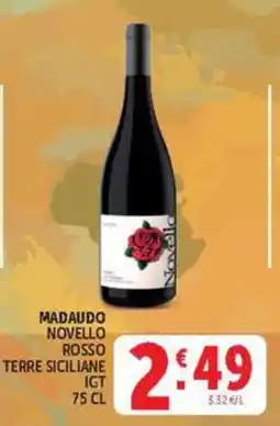 Deco Market Madaudo Novello Rosso offerta