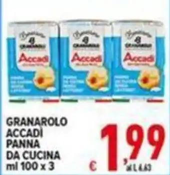 Granarolo Accadi Panna da cucina