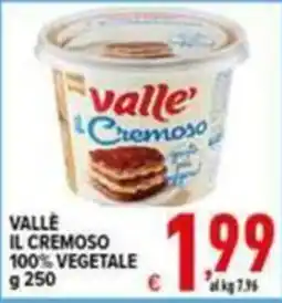 Iper Triscount Valle' il cremoso offerta