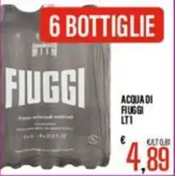 Supermercati EffePiù Acqua di Fiuggi offerta