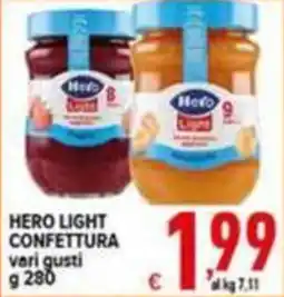 Iper Triscount Hero light confettura offerta