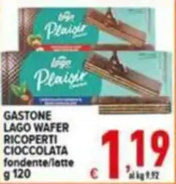 Iper Triscount Gastone Lago wafer ricoperti cioccolata offerta