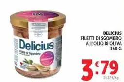 Deco Market Delicius filetti di sgombro offerta