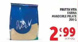 Deco Market Frutta Vita farina mandorle pelate offerta