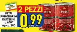 Iper Triscount Petti pomodorini datterini offerta