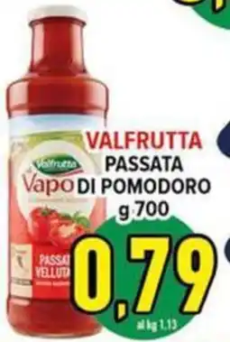 Iper Triscount Valfrutta passata di pomodoro offerta