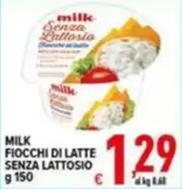Iper Triscount Milk fiocchi di latte senza lattosio offerta