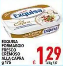 Iper Triscount Exquisa formaggio fresco cremoso alla capra offerta