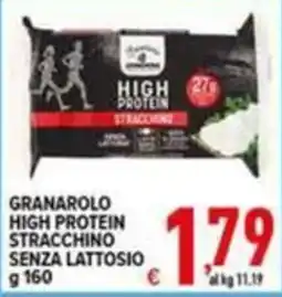 Iper Triscount Granarolo High Protein Stracchino senza lattosio offerta