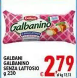 Iper Triscount Galbanino senza lattosio offerta