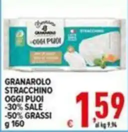 Iper Triscount Granarolo stracchino oggi puoi offerta