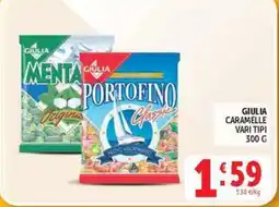 Deco Market Giulia caramelle vari tipi offerta