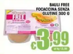 Sacoph Bauli Free Focaccina Senza Glutine offerta