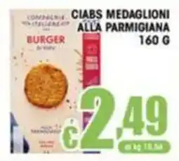 Sacoph Ciabatta medaglioni alla parmigiana offerta