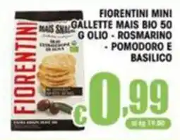 Sacoph Fiorentini gallette mais bio offerta