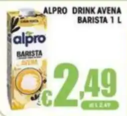 Sacoph Alpro drink avena barista offerta