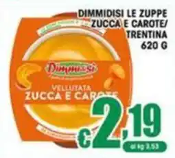 Sacoph Dimmidisi zuppina zucca e carote offerta
