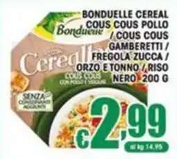 Sacoph Bonduelle Cereal offerta