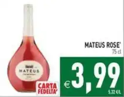Pim Supermercati Mateus Rose' offerta