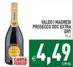 Pim Supermercati Valdo i Magredi Prosecco Doc Extra Dry offerta