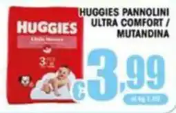 Sacoph Huggies pannolini ultra comfort / mutandina offerta