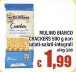 Top Supermercati Mulino Bianco Crackers offerta