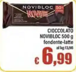 Top Supermercati Cioccolato Novibloc offerta