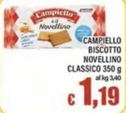 Top Supermercati Campiello biscotto novellino classico offerta