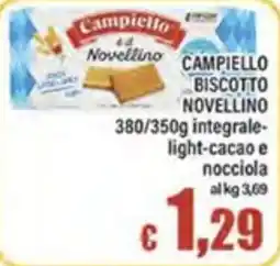 Top Supermercati Campiello biscotto novellino offerta