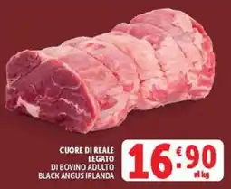 Deco Market Cuore di reale legato di bovino adulto Black Angus Irlanda offerta